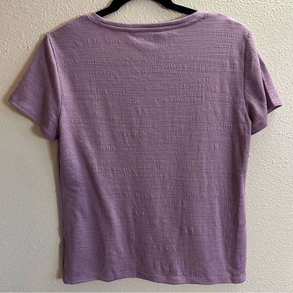 Vera Wang Mauve Lavender Top Size Small - Picture 3 of 4